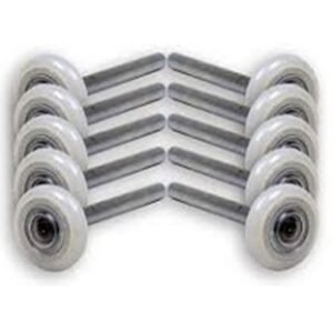 Nylon Rollers 46mm – Standard – 10 Pack